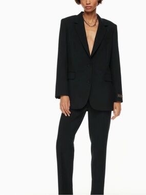 Aritzia babaton new agency blazer black L